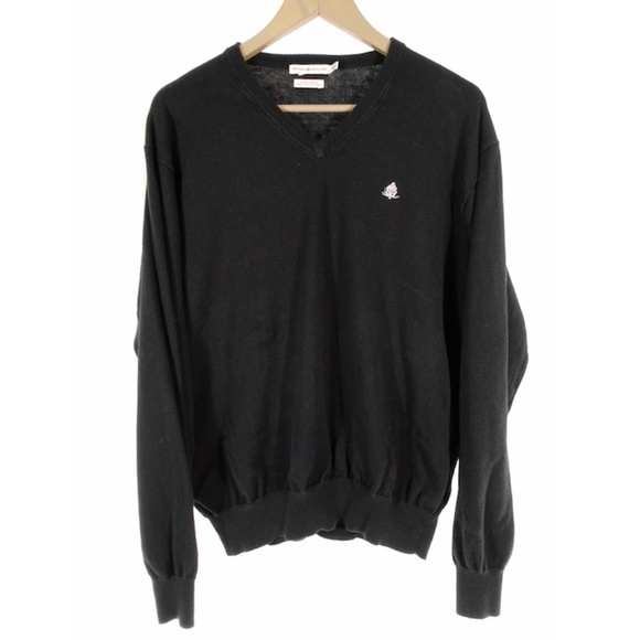Peter Millar Other - | Peter Millar | Luxury Blend Black V-Neck Pullover Sweater 5% Cashmere - XL